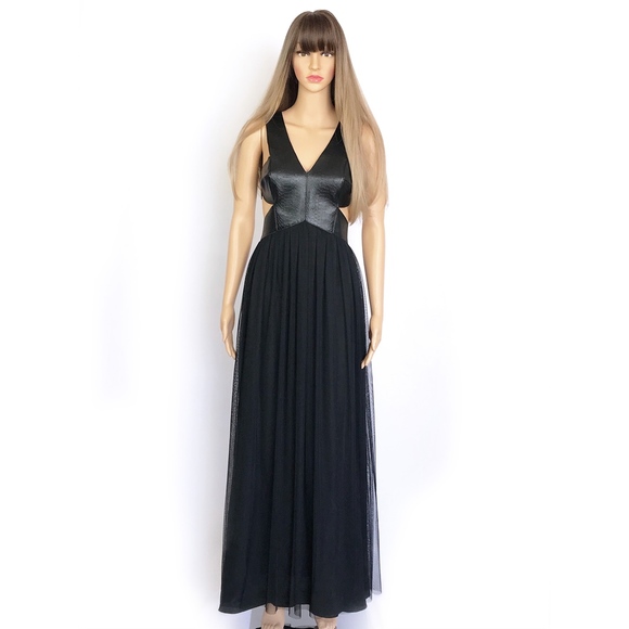Robe Buster Noir Shakuhachi Avec Découpes - Taille S, Occasion Très Bon État